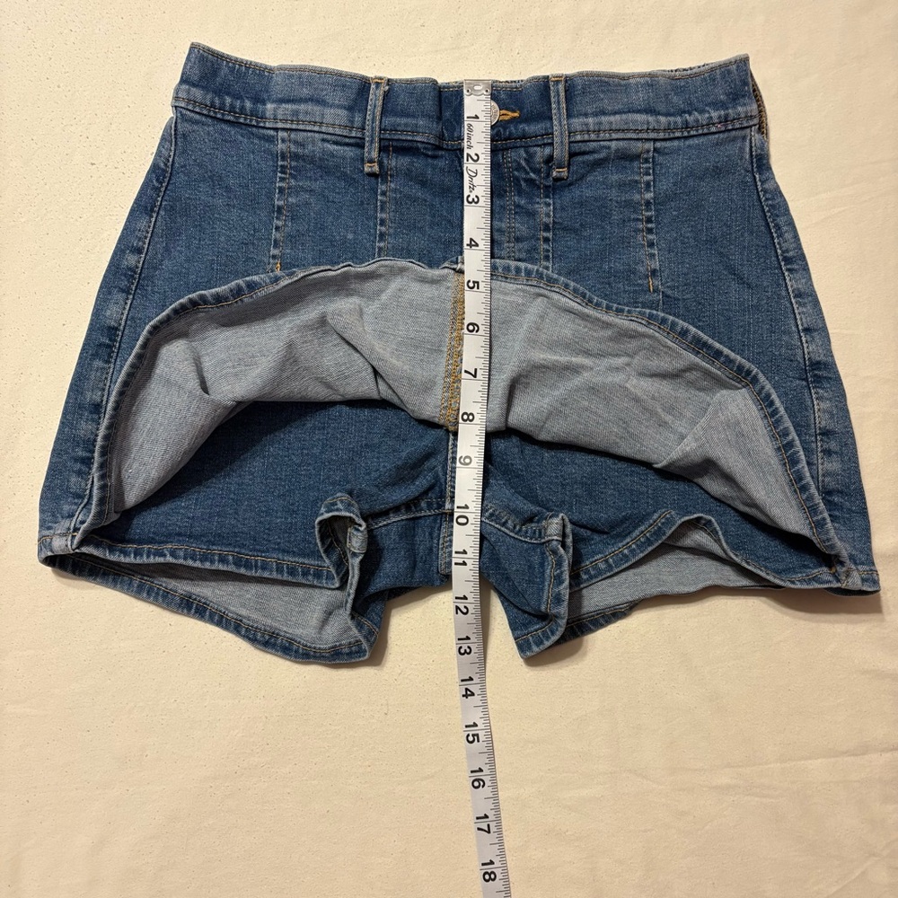 Abercrombie Kids Blue Denim Shorts - Picture 5 of 8
